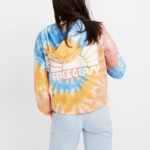 Madewell Tops - Madewell x Free & Easy Tie Dye Hoodie